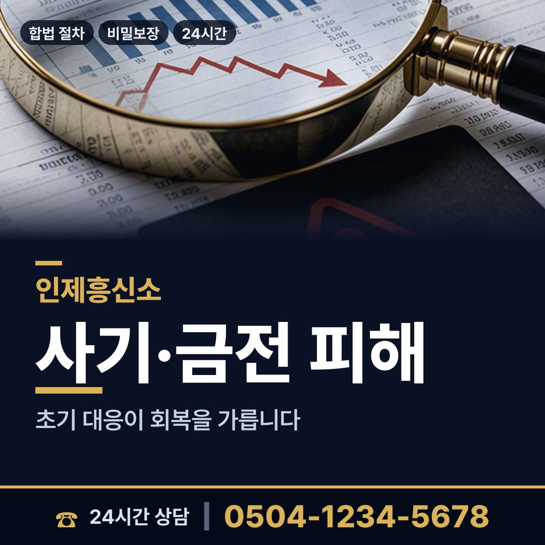 인제 서화면 재산추적 상담 안내